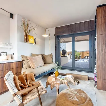 Apartamento The Rooftop Luxueuze Bohemian Penthouse *